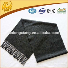 new design low MOQ wedding plain wool shawls grey